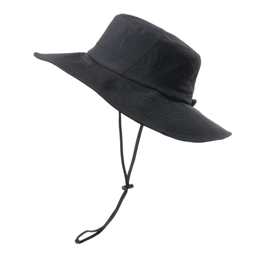Summer sports sun hat men and women outdoor solid color fishing sun protection sun hat breathable casual big eaves bucket hat
