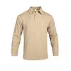 Men's New Solid Color Textured Jacquard Polo Sweatshirt, Lapel Long Sleeve Loose Fit Button Casual Pullover, European American Style