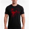Halloween Blood Splatter Tshirt Summer Casual Cotton Tee Oversized Streetwear Tops Vintage Graphic Print Unisex Unisex Unisex