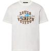 Graphic Cotton And Linen Blend T Shirt 1AFWUR