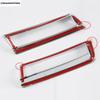 Rear Trunk Tail Lights Fog Lamp Decor Cover Trim For Nissan Kicks 2016 2017 2018   Car ABS Chrome Exterior Accessories