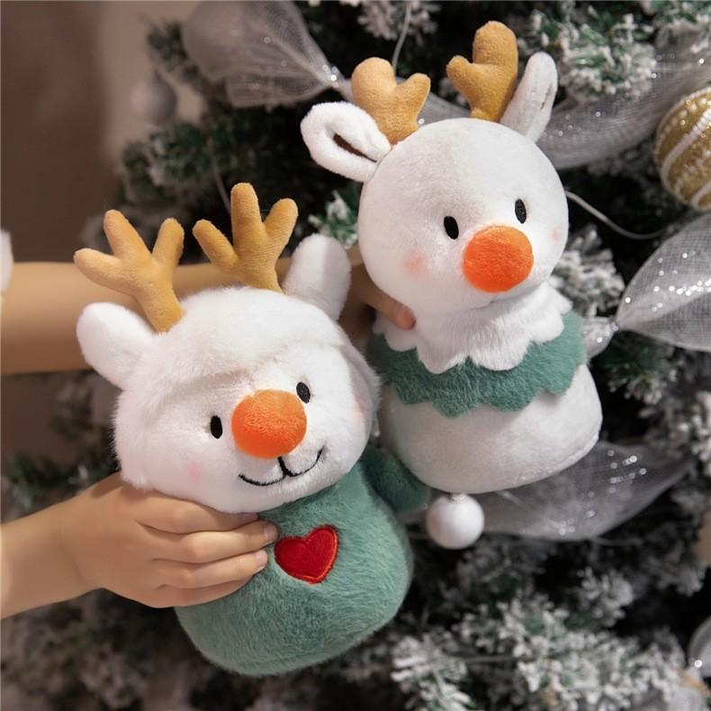 Cartoon Christmas Tree Elk Doll Plush Toy Children'S Collection Christmas Gift