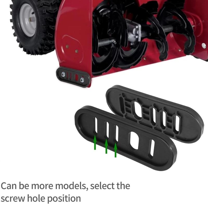 490-241-0010 Snowblower Slide Shoes Snow Thrower Skid Shoe with Mount Hardware for 31BM63P3 31AH55Q5 31AH64Q4 31AM62N2