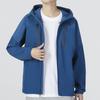 Under Armour Solid Color Sports Casual Hooded Jacket Men Jackets Blue 1374630-437