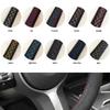 ized Hand Sewing Car Steering Wheel Cover Suede Braid Non-Slip Interior Accessories For Lynk & Co 03 Model