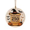 Halloween Acrylic Ornaments - 2D Flat Hanging Decor for Home, Party and Holiday Decorations