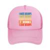 I Hate Devops It Works Love Mesh Baseball Cap For Womens Unisex FeUnisex Beach Dad Hat Hip Hop