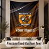 Custom Text Tapestry Hull FC Print Wall Tapestry Indoor Living Room Wall Decor