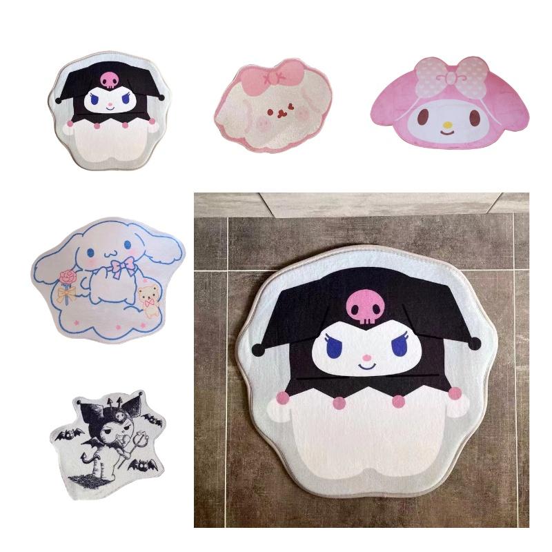 Niedlicher Cartoon Plüsch Teppich in Form für Wohnzimmer Schlafzimmer Dekoration, Polyesterfaser, Maschinenwaschbar, Lustiges Tierdesign, Verschiedene Farben und Größen