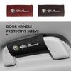 For 1/2PCS Car Logo Door Handrail Covers Door Handle Protector Auto Accessories 159 Giulietta 156 147 Giulia Mito GT