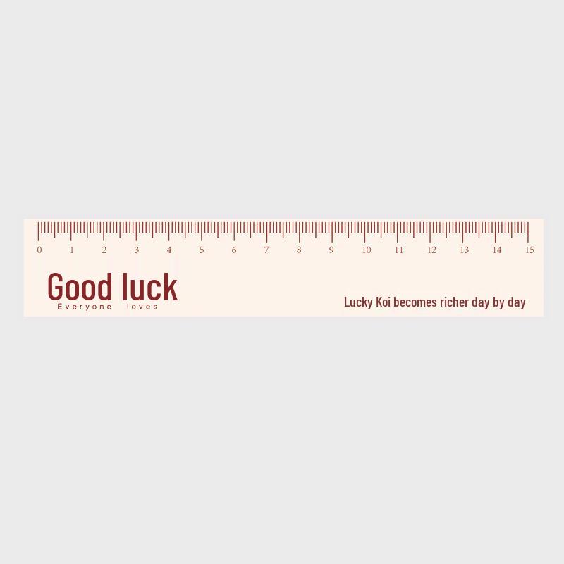 15cm Acrylic Straight Ruler for Students - Perfect for Drawing and Measuring