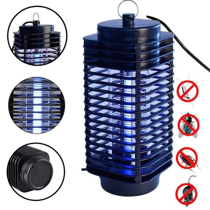 Elektronische Mückenschutz Fliegen LED Nachtlampe Insekten Schädlinge Ultraschall