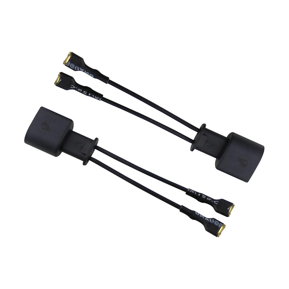 

1 Pair Car Horn Plug Dedicated Horn Socket Speaker Cable Socket for for BMW F20 F21 F22 F45 X3 X4 X5 X6 6 7 Series Accessories чёрный