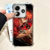 Rurouni Kenshin Anime Plating Phone Case For Xiaomi Poco X5 X6 X7 X8 Pro Max F8 Ultra F7 M8 M7 M5S Redmi 15C 15 14C 13C 13 X3 12