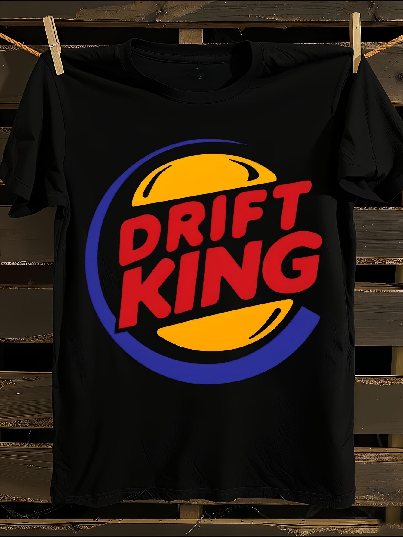 Drift King Japanese Drift Racing Graphic Tshirt S