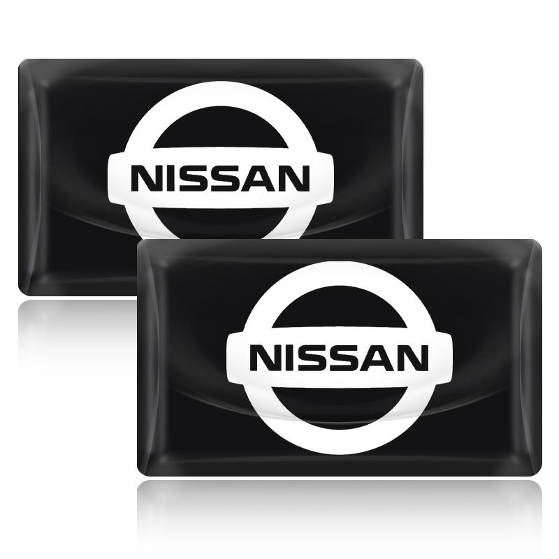 2/5/10 szt. naklejek 3D z logo na kierownicę z włókna węglowego do samochodów Nissan Nismo GTR Altima Qashqai Almera Navara