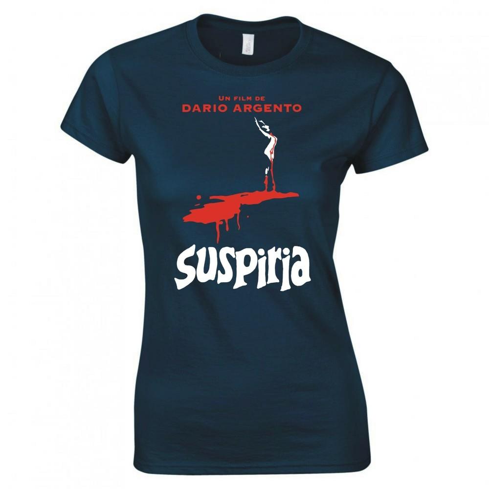 Inspired By Dario Argento Suspiria Cult Movie Ladies Skinny Fit Tshirt S