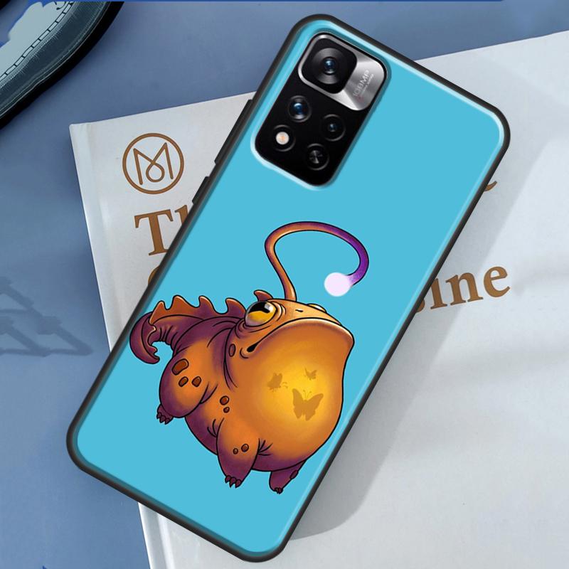 Cute Mouse Axolotl Frog Wizard Case For Xiaomi Redmi Note 14 13 Pro 12 11 9 10 9S 10S 11S 12S Redmi 13C 10C 12C 14C Cover