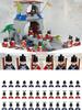 12pcs Napoleonic Wars Military Soldiers Building Blocks WW2 Figures French British Fusilier Rifles Weapons Toys For Kids Gifts