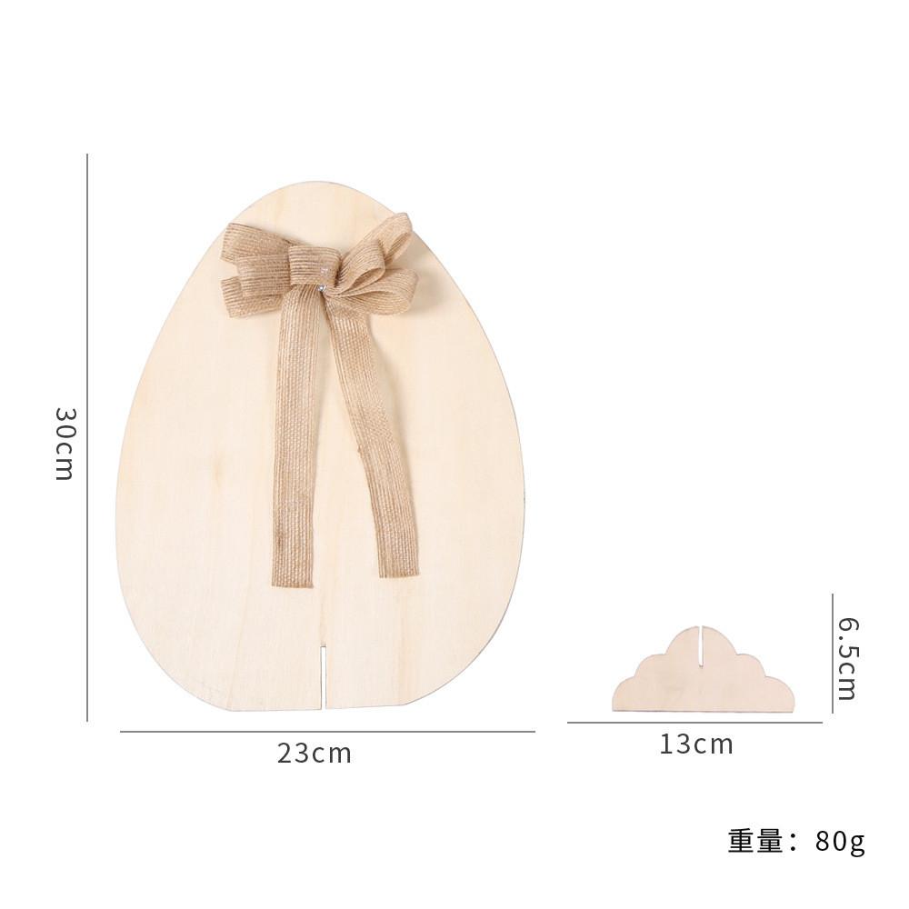 

Восхитительная фигурка пасхального кролика для сезонного украшения дома. Уникальные деревянные поделки Easter Egg
