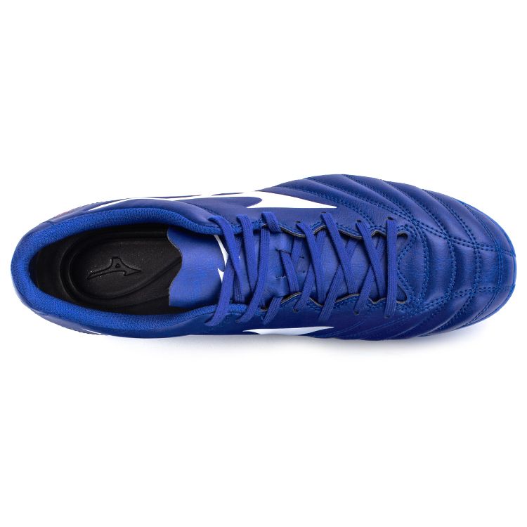 Mizuno Monarcida Neo II Select Comfortable Versatile Low-Top AG (Rubber Short Studs) Durable Soccer Shoes Men sneaker Blue White Red P1GA222601