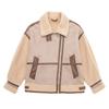 Kaslead New Arrival Women's Clothing Fashion Style Stylish Simple and Versatile Stitching Jacket Outwear 8073255