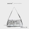 Korean Sweet & Spicy Girl Modern Heavy Metal Shoulder Handbag