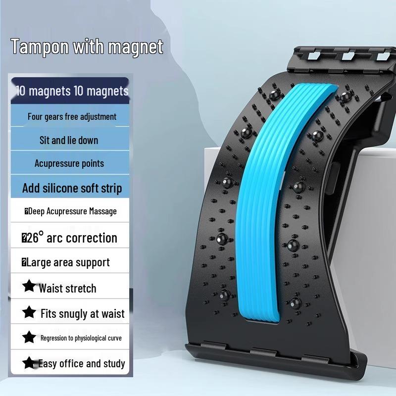 Lumbar Stretching & Spine Corrector Yoga Back Massager