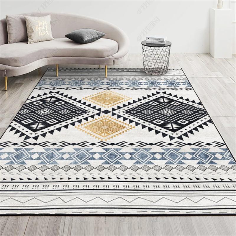 Nordic Carpet Living Room Modern Simple Sofa Tea Table Mat Bedroom Bedside Carpet