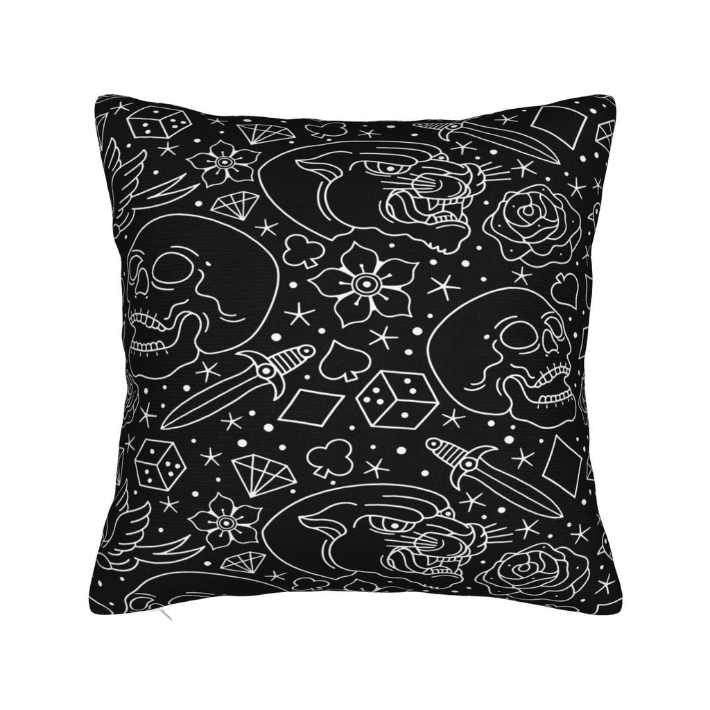 Pillow Cover Flying Leaping Pig Funny Pillow Case For Living Room Sofa Pillowcases