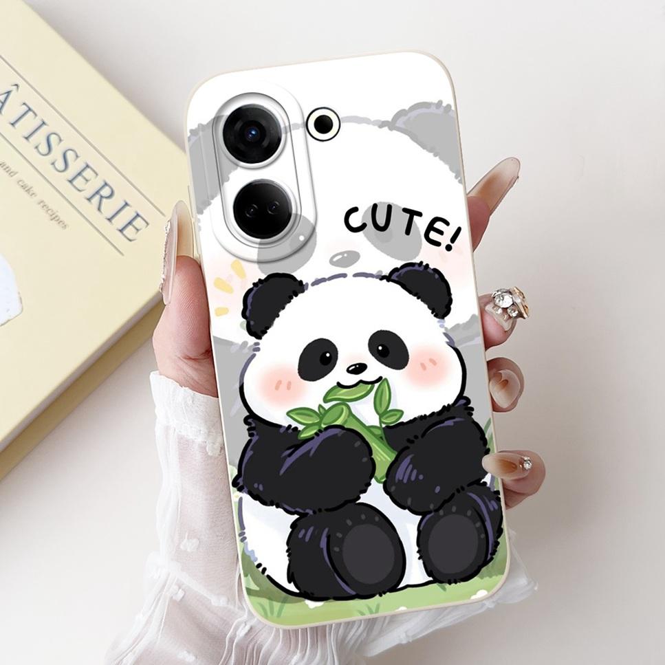 Fashion Print For Tecno Camon 20 CK6 Case Cute Panda Soft Silicon Cover For Tecno Camon 20 Pro 20 Premier 6.67" Phone Case Funda
