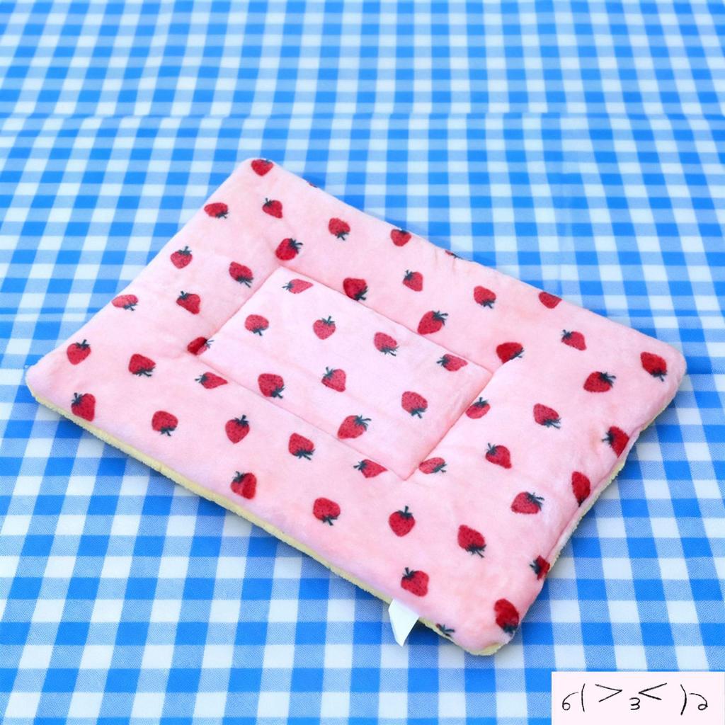 Washable Small Pet Strawberry Nest for Parrots, Guinea Pigs, and Hamsters