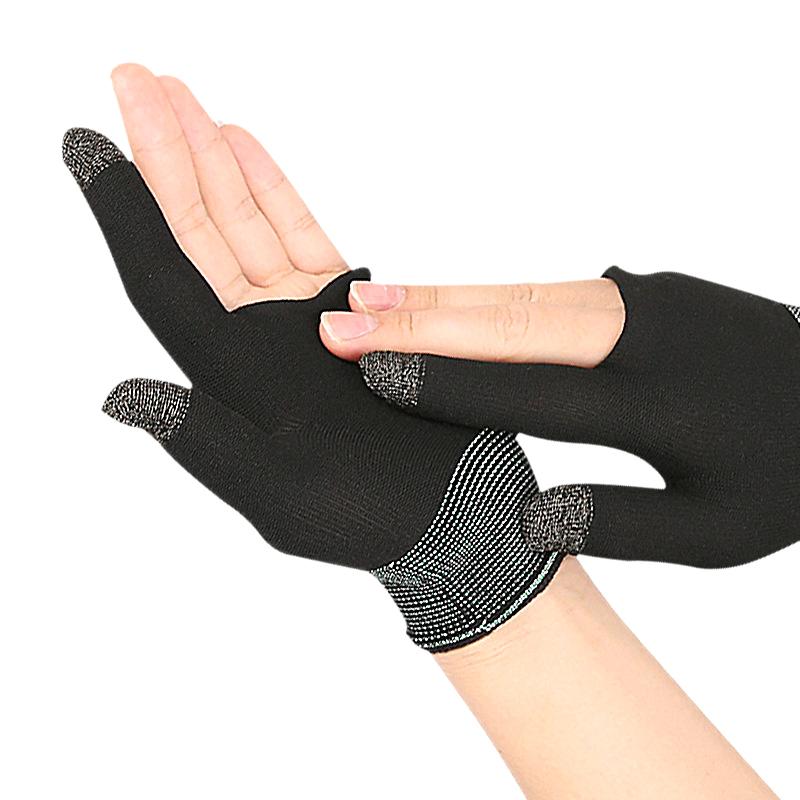Mobile Game Controller Seamless Thumb Fingertip Cover Sweat-Proof Two-Finger Touch-Screen Mobile Game Gloves