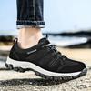 Men'S Shoes Mesh Outdoor Mountain Climbing Sports Leisure Middle-Aged Dad Travel Breathable Single Shoes Sports Shoes