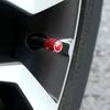 4pcs Rhinestones Tire Valves  Caps General  Dustproof & Rustproof Tire Caps Decorative Car Valves  Caps for Car & Bike