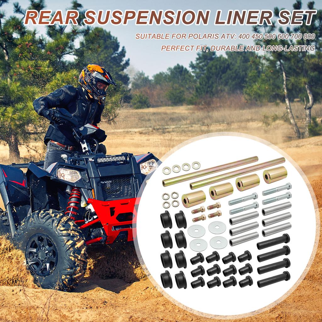 OE:5020826 Rear Left & Right Shafts Kit Multi-Purpose Rear Suspension Bump Stops Kit for Polaris Sportsman 400 450 600 700