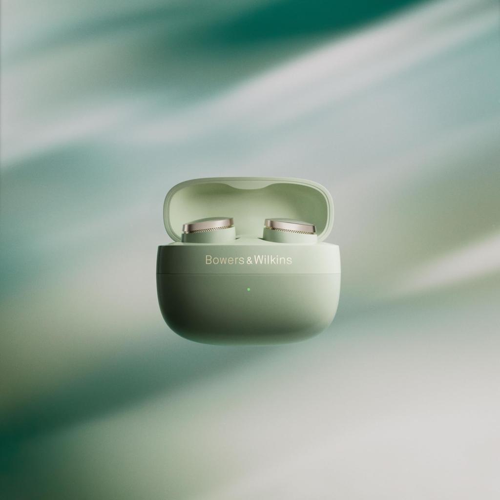 Bowers Wilkins Bowers Wilkins True Wireless Redefined Completely Wireless Headphones Jade Green & & Sound, In-ear PI8/JG