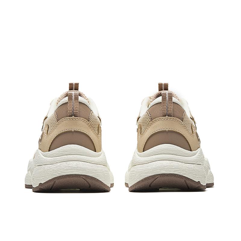 Anta Meteor 3 Wszechstronne Odporne na Ścieranie Amortyzujące Niskie Buty Taty Damskie sneakersy Khaki 122538851-4