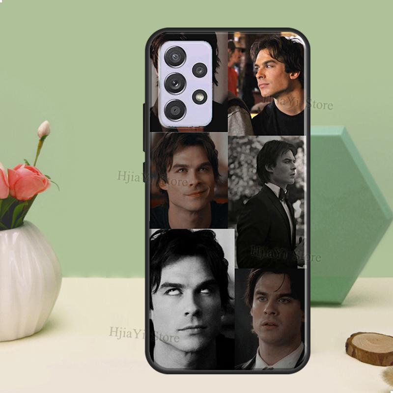 Damon Salvatore The Vampire Diaries Case For Samsung A54 A34 A24 A14 A51 A71 A12 A22 A32 A52 A72 A73 A33 A53 A13 Back Cover