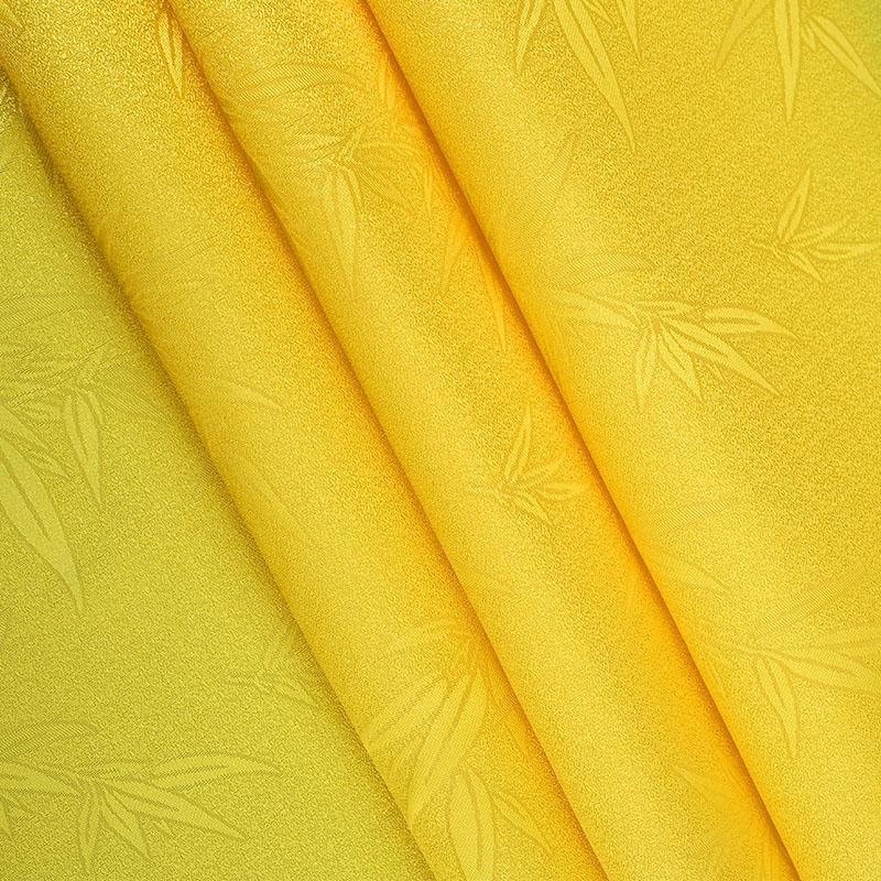 Jacquard cloth, white shiny, national style costume, Hanfu costume, performance costume, satin jacquard fabric 1 yard&150cm жёлтый