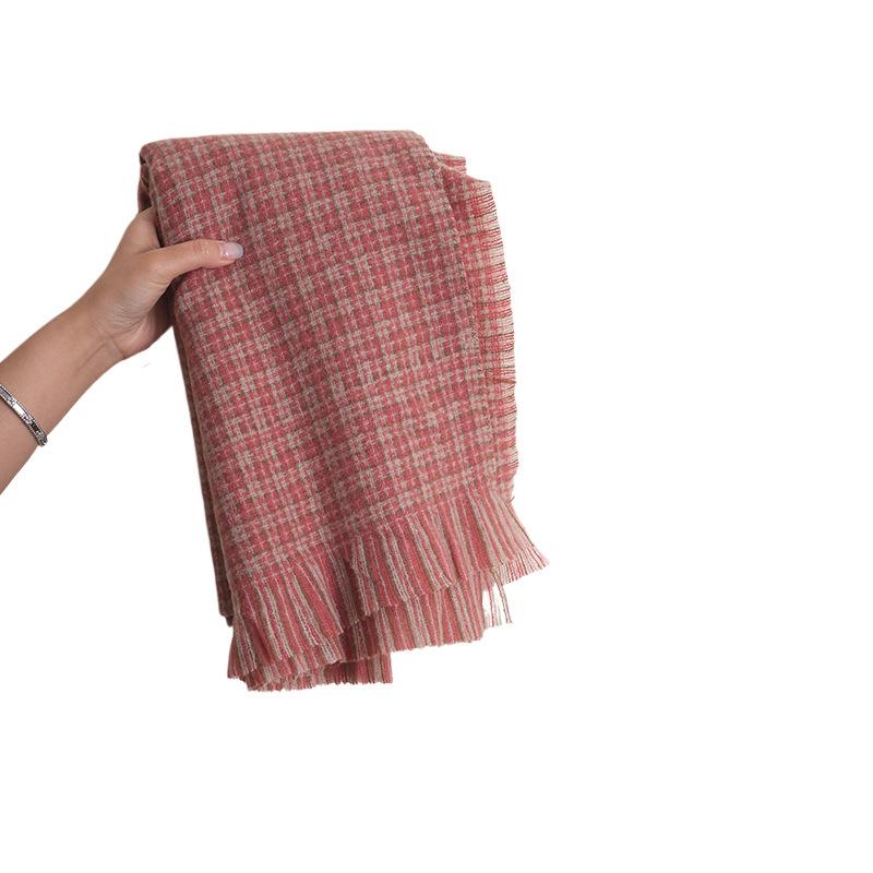 Ladies Autumn and Winter Atmosphere Warm Scarf Fashion Temperament Casual Shawl Scarf
