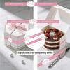 50Pcs Long Label Baking Gift Box Sticker Handmade Tamper Evident Seal Labels  Gift Wrapping