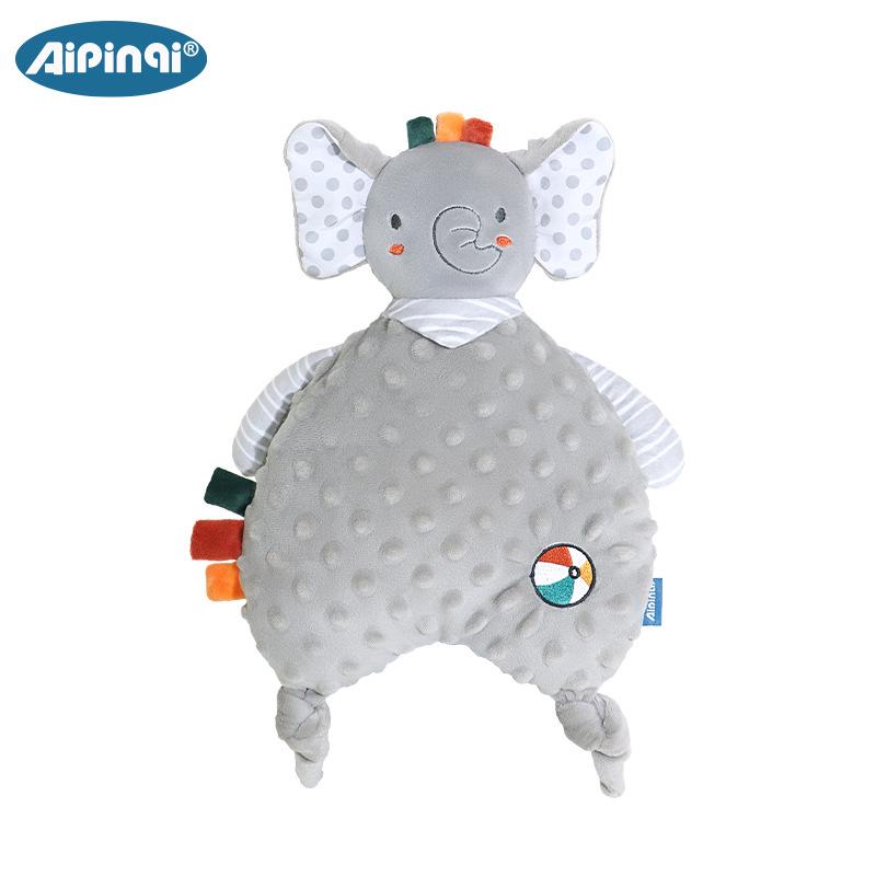 

Аипинци Помощь для сна для младенцев: Плюшевое одеяло-комфортер с точками и игрушка-кукла 40*22 cm