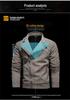 New Men's Asymmetrical Zipper Leather Motorcycle Jacket - European & American Style