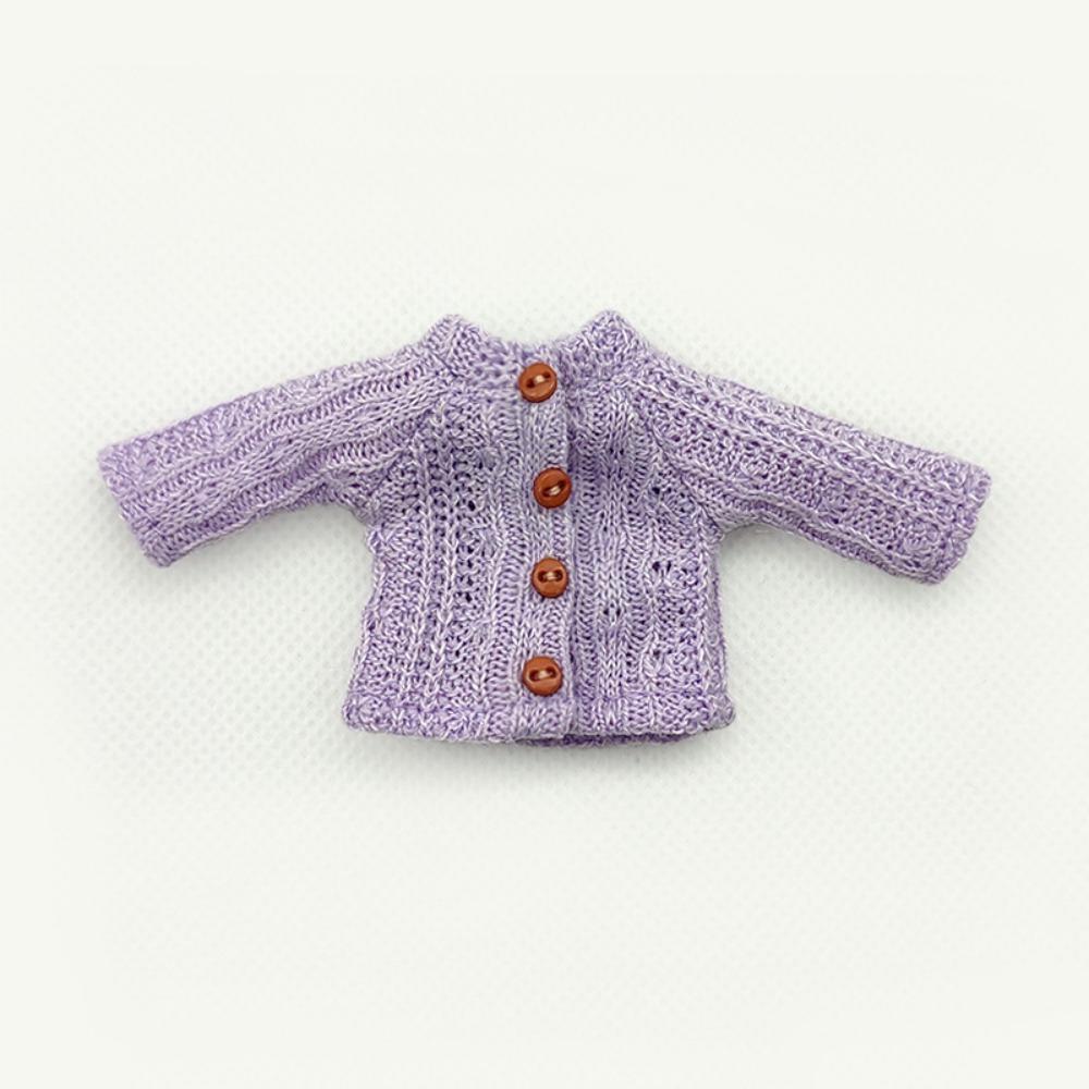 

Аксессуары ручной работы Топы Разноцветные Детские Сделай сам Подарок Игрушки для кукол 1/11 1/12 Для кукол OB11 фиолетовый