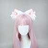 Handmade Plush Cat Ear Hair Clip Women Sweet Kawaii Lolita Accessory In Multiple Colors
