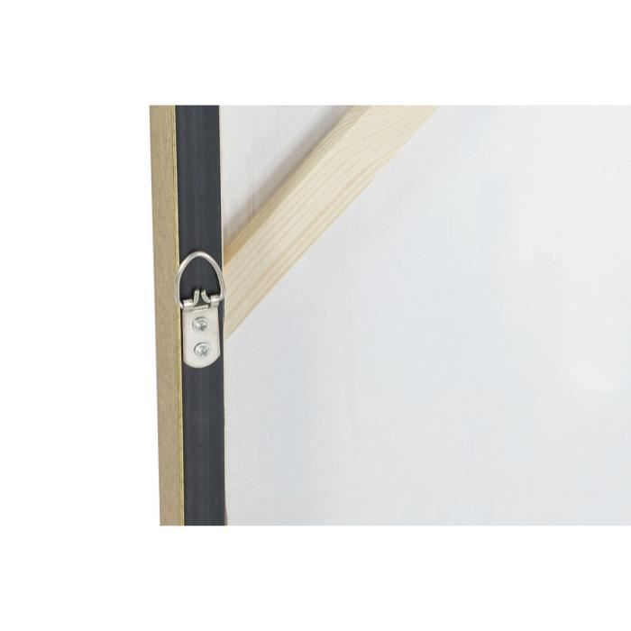 Cadre - New York Loft - Bois - Noir Et Blanc - 80 X 3,5 X 60 Cm (2 Unités)