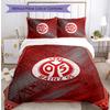 Mainz FC Printed 3PCS Bedding Set Breathable Duvet Cover with Pillowcases Decorative Bed Linen for Bedroom Home