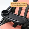 Universal Stroller Tray for Baby Strollers Easy To Clean Non Slip Food Grade PP Plastic