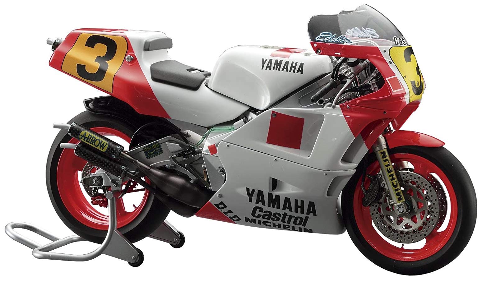 

Hasegawa Yamaha YZR500 0W98 1988 WGP500 Champion Пластиковая модель BK 3 1/12